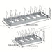 Expandable Kitchen Cabinet Pot Organiser Rack — Adjustable Divider for Pots & Pans