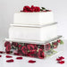 Clear Refillable Acrylic Cake Display – Round, Square or Hexagonal (3mm)