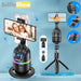P03 360° Auto Face-Tracking AI Phone Gimbal — Desktop Tripod Holder for Vlog & Live