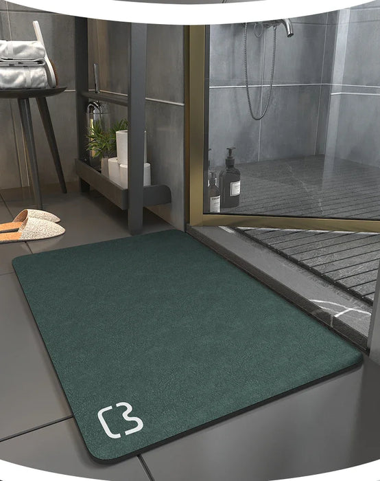 Diatomaceous Earth Bath Mat – Quick‑Dry Non‑Slip Bathroom Rug 40x60cm