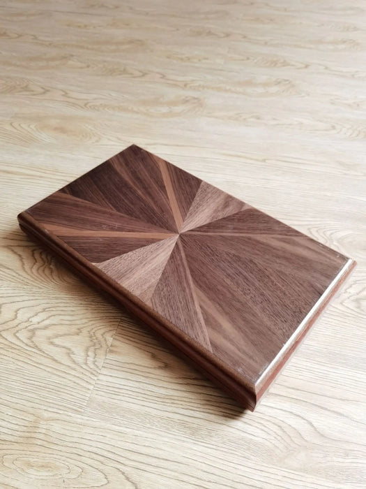 Handmade Luxury Wooden Backgammon Set – Portable Family Travel Game (11–19in)