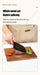Acacia Wood Chopping Board — Thick Rectangular Cutting Board (S/M/L)