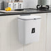Kitchen Compost Bin — 9L Hanging Bin with Odour-Sealing Lid