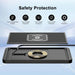 Silicone Car Wireless Charging Pad — Non‑Slip 15W Qi Fast Charger for iPhone, Samsung & Xiaomi