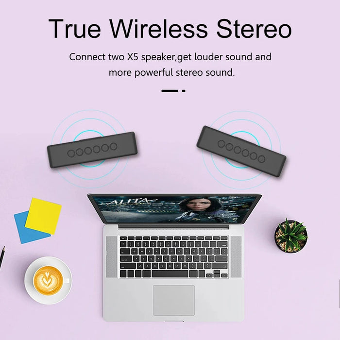 XDOBO® X-serien trådløs Bluetooth-høyttaler - 30W høyttaler med stort batteri for langvarig utendørs og vanntett bruk