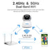 ESCAM PT201 - 1080P 2.4G 5G WiFi IP Auto Tracking Camera with Cloud Storage & Two-Way Voice - Smart Night Vision for Home Security - Shopsta EU