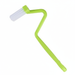 Curved S-Head Toilet Brush with Long Handle and Hanging Hook – 1/2/3 Pack