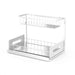 2-Tier Pull-Out Under-Sink Storage Rack – Sliding Cupboard Organiser