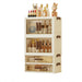 Foldable Transparent Drawer Cosmetic Organiser — Dustproof Multi‑Layer Makeup Storage