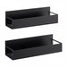 Magnetic Fridge Shelf Spice Rack – Black, Space‑Saving Kitchen Organiser