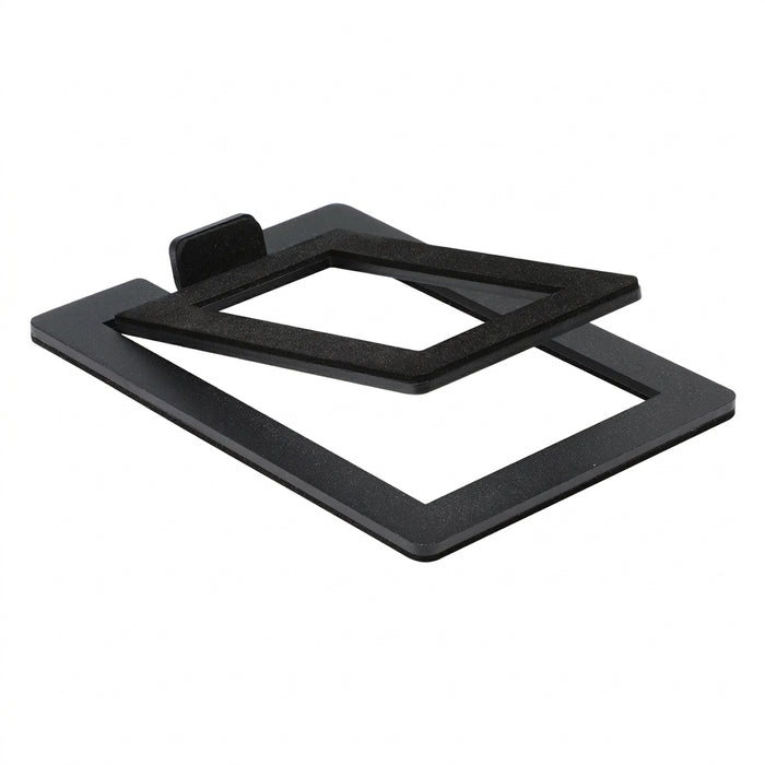 Desktop Speaker Stands — Carbon Steel 2‑Pack for Improved Stereo Sound & Shock Absorption