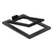 Desktop Speaker Stands — Carbon Steel 2‑Pack for Improved Stereo Sound & Shock Absorption