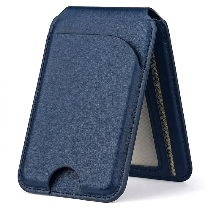Magnetic Leather MagSafe Wallet with Stand for iPhone 16/15/14/13/12 (Not Mini)