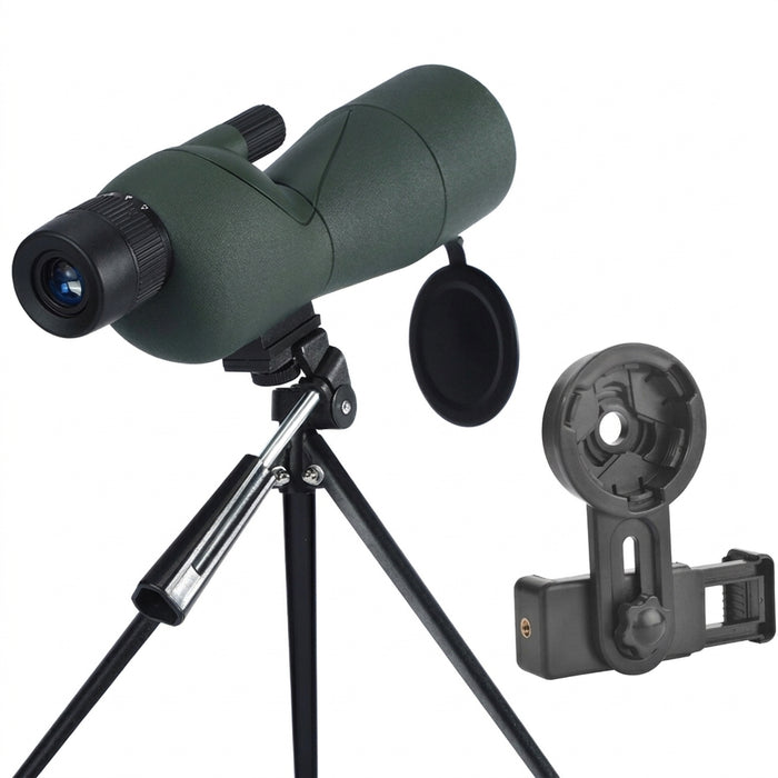 25–75x60 Zoom Spotting Scope — ED Lens & BAK4 Prism for Birdwatching and Outdoors