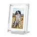Acrylic Digital Photo Frame 5" & 7" IPS — 4GB Built‑in, Rechargeable, Auto‑Rotate