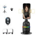 P03 AI 360° Face‑Tracking Selfie Gimbal with Light — Universal Smartphone Stabiliser