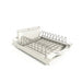 Extendable Dish Drying Rack — Space-saving Large Capacity Utensil & Dinnerware Organiser