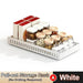 Pull-Out Pots & Pans Organiser — Sliding Lid Holder & 8-Compartment Kitchen Rack (White/Black)