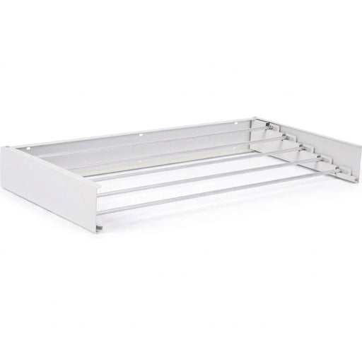 Collapsible Wall-Mounted Laundry Drying Rack — 5 Aluminium Rods