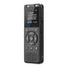 Large-screen USB-C Rechargeable Voice Recorder with Noise Reduction and TF Card Support