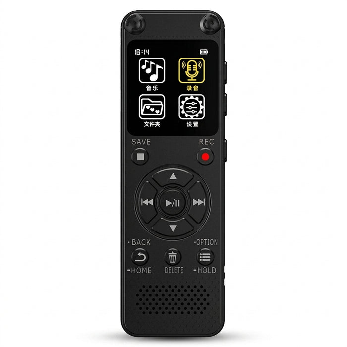 Voice recorder for seniors — voice‑activated, one‑touch recording and playback