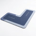 Minimalist Diatomaceous Earth Non-Slip L-Shaped Shower Door Mat