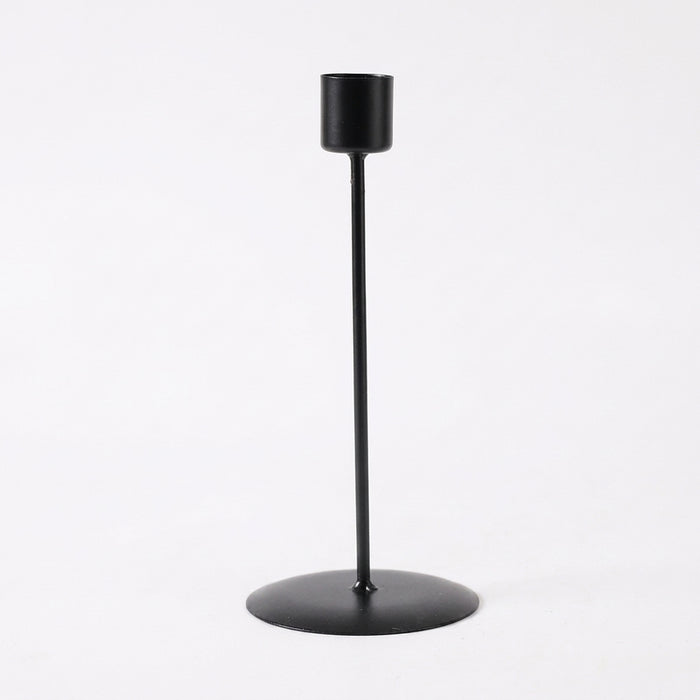 Simple Iron Candlestick — Dinner Table Candle Holder