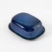 Retro Kiln-Change Porcelain Butter Dish with Lid — Countertop Butter Keeper