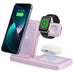 3-in-1 Magnetic Foldable Wireless Charger — 18W Fast Charge for iPhone, iWatch & AirPods