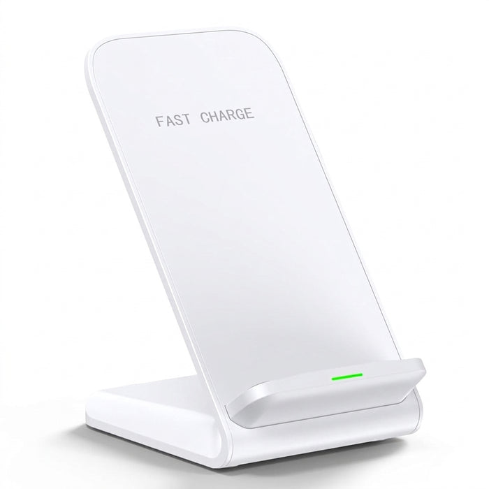 Fast Wireless Charging Stand — 30W Qi Charger for iPhone 12–17 Pro Max, Samsung S21–S24 & Xiaomi