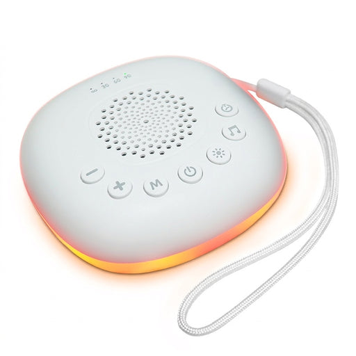 Portable White Noise Machine with LED Breathing Light & 20 Soothing Sounds