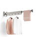 Aluminium Folding Wall-Mounted Drying Rack — Space-Saving Collapsible Clothes Hanger