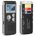 Digital Voice Recorder — 1536kbps, MP3 Player, USB & Voice‑Activated