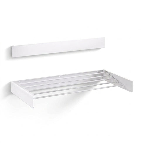 Wall-mounted Foldaway Drying Rack — 80cm (5 rods) or 100cm (6 rods)
