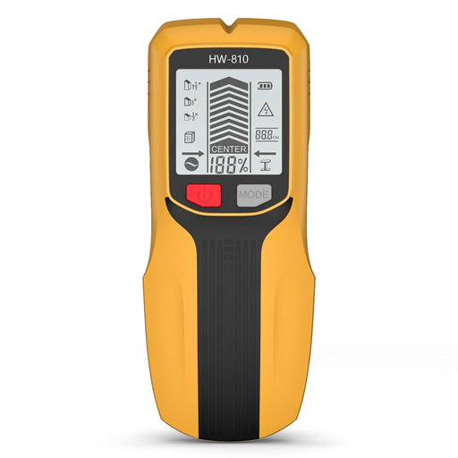 6-in-1 Digital Wall Scanner and Stud Finder – Detects Wood, Metal and Live AC Wires