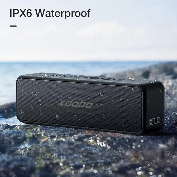 XDOBO® X-serien trådløs Bluetooth-høyttaler - 30W høyttaler med stort batteri for langvarig utendørs og vanntett bruk