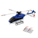 XK K124 EC145 Brushless Helicopter - 2.4G 6CH 3D6G System, 4PCS 3.7V 700mAh Lipo Battery, FUTABA S-FHSS Compatible - Perfect for RC Enthusiasts and Beginners - Shopsta EU